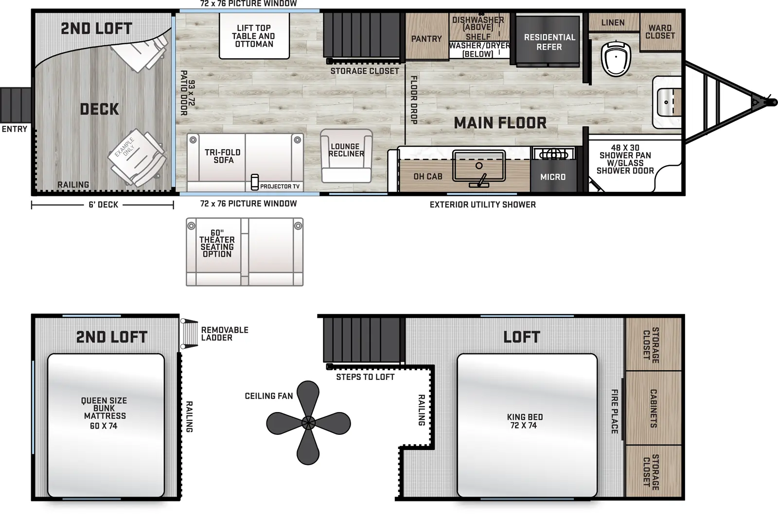 Aurora 18RD Floorplan